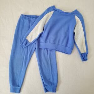 Vintage Blue Sweats Set 3t/4t